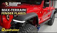 Rugged Ridge Max-Terrain Fender Flares Review for 2018+ Jeep Wrangler JL