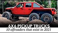 6x6 Trucks with Supercharged Capabilities and Powerful Looks (Best Six-Wheel Pickups)