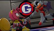 Amy Vs. Rouge Combat Training | Sonic SFM Fight Animation | 4KHD
