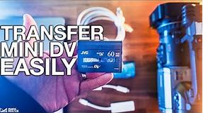 How to Transfer MINI DV to Computer FAST