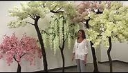 ShopWildThings Flowering & Large Artificial Trees