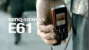 BenQ-Siemens E61 commercial