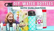 Sublimation Water Bottles: How to Make Them the Right Way!