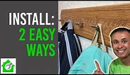 Easy Coat Hook Installation (Hang Things on the Wall)