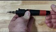 Butane Soldering iron full review and test