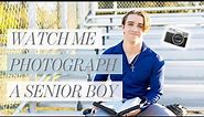 Watch Me Photograph a Senior Boy (Posing + Lighting)