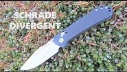 Schrade Divergent : Folding Pocket Knife : Best Value