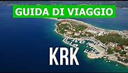 Krk Croazia | Spiagge, vacanze, viaggio, posti, natura, luoghi | 4k video | Isola di Krk cosa vedere