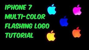 iPhone 7 Multi-Color Logo | Detailed Tutorial