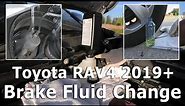 Toyota RAV4 (2019-2024): Brake Fluid Change In The New RAV4.