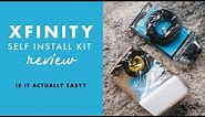 Xfinity Self Install Kit Review for Gigabit Internet with the xFi Gateway and X1 TV Cable Box