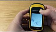 How to use a Garmin eTrex 10 GPS receiver