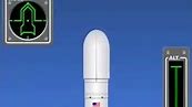 Ariane 5 launch in space Agency game.