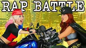 Harley Quinn vs Batgirl Princess Rap Battle DC Girls. Videos for Teens from TotallyTV