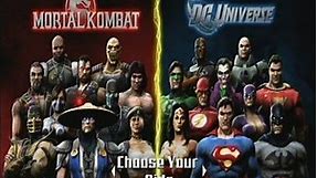 Mortal Kombat Vs DC Universe - All Endings (HD)