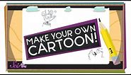 Make Your Own Cartoon! | Arts and Crafts | SciShow Kids