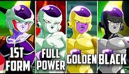 Dragon Ball FighterZ: Frieza 1st Form, Final Form, Full Power, Golden, Black