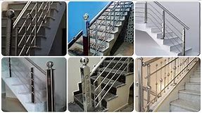 Modern steel Railing design 2022 || stairs railing design