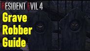 Resident Evil 4 remake grave robber request guide 2 of 2 engraved emblems