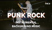 Punk Rock Instrumental Background Music - 1 Hour High-Energy Playlist Vol2