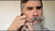 Handlebar Mustache with Loose Curl Tutorial | Greg Berzinsky