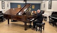 Restored 1876 Steinway & Sons Concert Grand Piano Walnut | BACK FROM THE WORKSHOP | Sherwood Phoenix