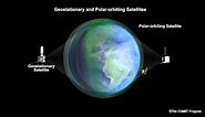 Geostationary and Polar-orbiting Satellites