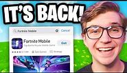 Fortnite Mobile is Returning to iOS CONFIRMED!