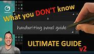 📝Handwriting EXPANSION??? : You can do WHAT???? Mastering Shell Handwriting with Tablet Pro STUDIO