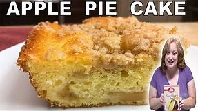 Easy Apple Pie Cake Recipe | IT'S FALL YA'LL | Bake With Me using Box Cake Mix