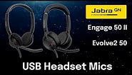 Jabra Headset Review - Engage 50 II & Evolve2 50
