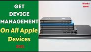 How To Get DEVICE MANAGEMENT On iPhone, iPad & iOS 14.5 // Device Management
