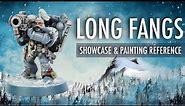 Long Fangs Showcase Painting Reference Space Wolves Marines Devastators Warhammer 40K