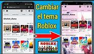 Cómo cambiar el fondo / tema de Roblox en el móvil