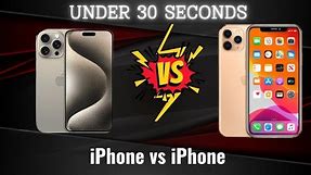 iPhone XS vs iPhone SE 2nd gen