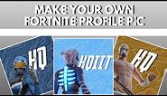 How To Make A Fortnite Profile Picture + Fortnite Logo (Pixlr)