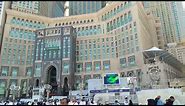 Abraj Al-Bait Towers as seen from Masjid Al-Haram ( Macca Tower-Saudi Arabia)