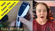 Wahl Colour Pro Cordless Hair Clippers, Full Review with Full Head Shave Demo