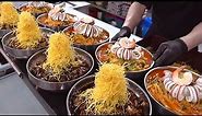 산더미짜장 Making Amazing Style Noodle Dishes (Jajangmyeon, Jjamppong) - Korean street food