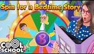 SPIN THE WHEEL for a BEDTIME STORY with Ms. Booksy! ☀️ #readaloud