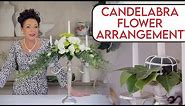 Candelabra Flower Arrangement Floristry Tutorial