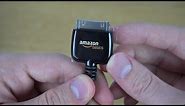 AmazonBasics iPhone 4S/iPhone 4 Sync/Charging Cable - Review (4K)