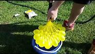 Bunch O Balloons Review 100 Minion water balloons in less than a minute! - Water Balloon Fight!