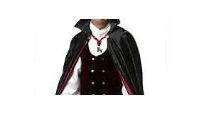 Deluxe Adult Men's Gothic Vampire Halloween Dracula Party Costume