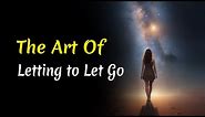 Release and renew | the Art of Learning to Let Go (Audiobook)