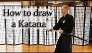 How to draw a Katana