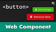 How to Build Icon Buttons with Web Components — JavaScript Tutorial
