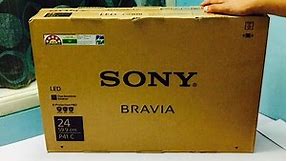 Sony Bravia 24inch KLV-P412C HD LED TV Unboxing And Overview (INDIA)