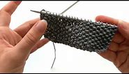 HOW TO DO KNIT 1 PURL 1 / K1P1 MOSS STITCH OR SEED STITCH | A KNITTING TUTORIAL BY KNITS PLEASE