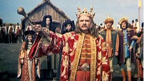Fragment din filmul "Ştefan cel Mare 1475" - filmat lângă Vaslui (1974)